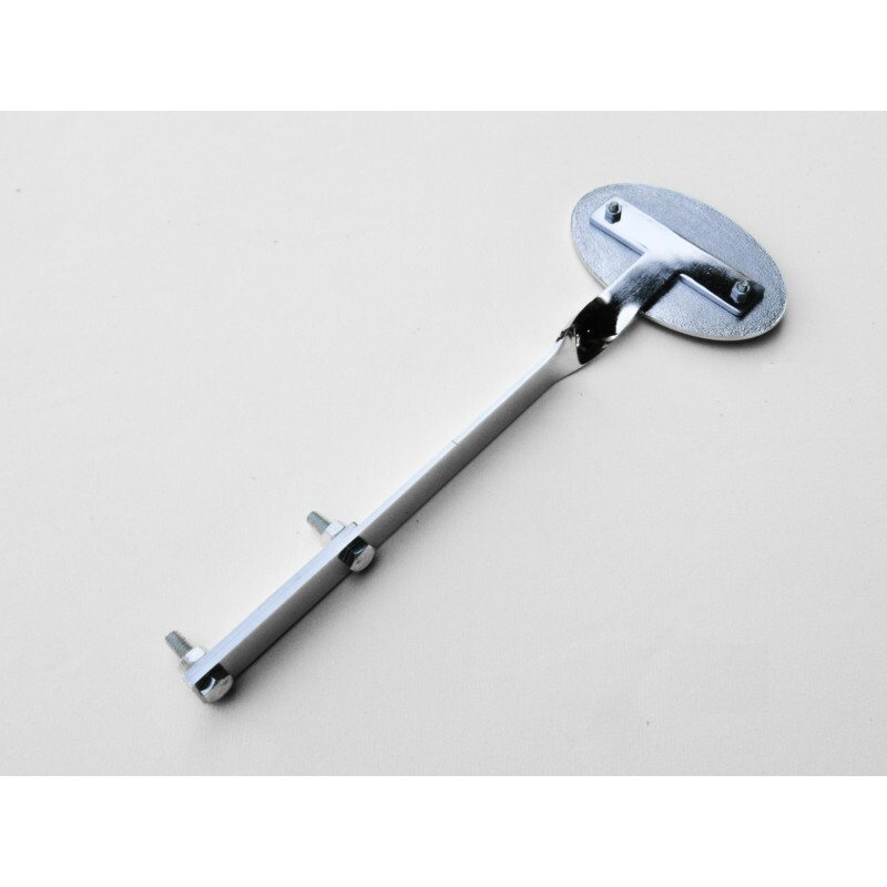 Emblema com Haste Touring Club do Brasil BR Brésil Preto e Prata Novo