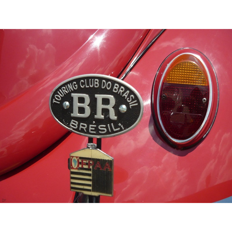 Emblema Touring Club Do Brasil BR Bresil Novo Preto