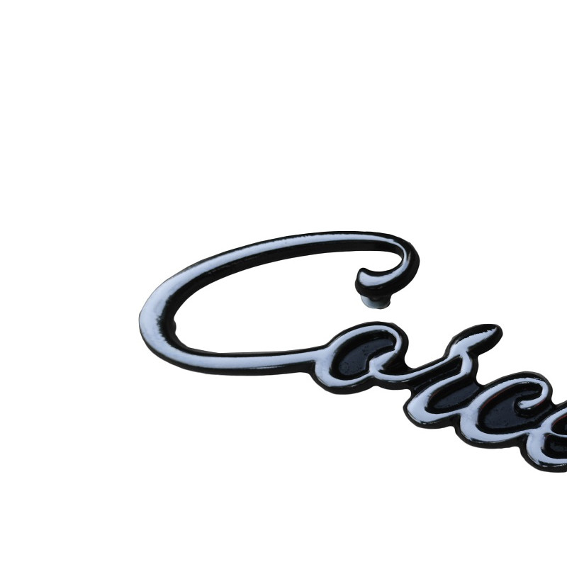 Emblema Manuscrito CorceI Tampa Traseira  Belina 1 1969 a 1977 Parafuso