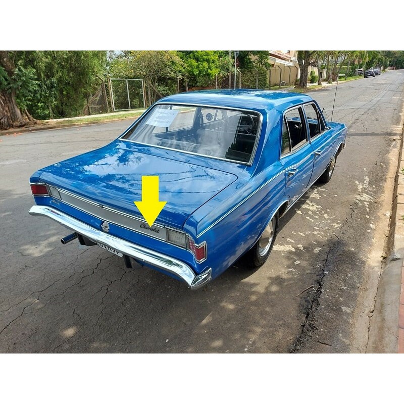Emblema Chevrolet Opala 71 a 74 Grade Bico Capô e Traseira