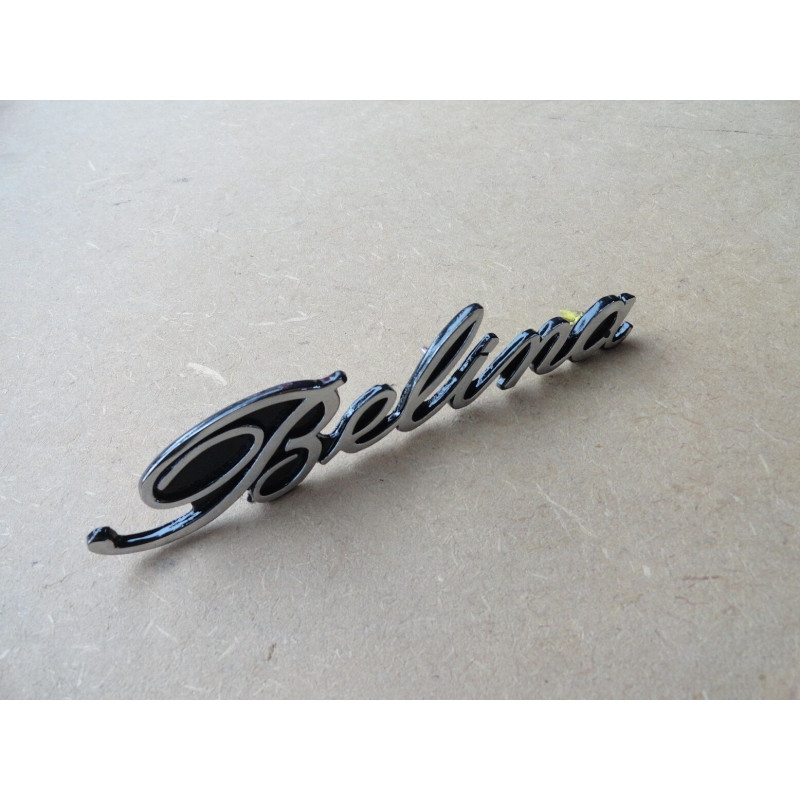 Emblema Traseiro Belina Até 77 Original Restaurado