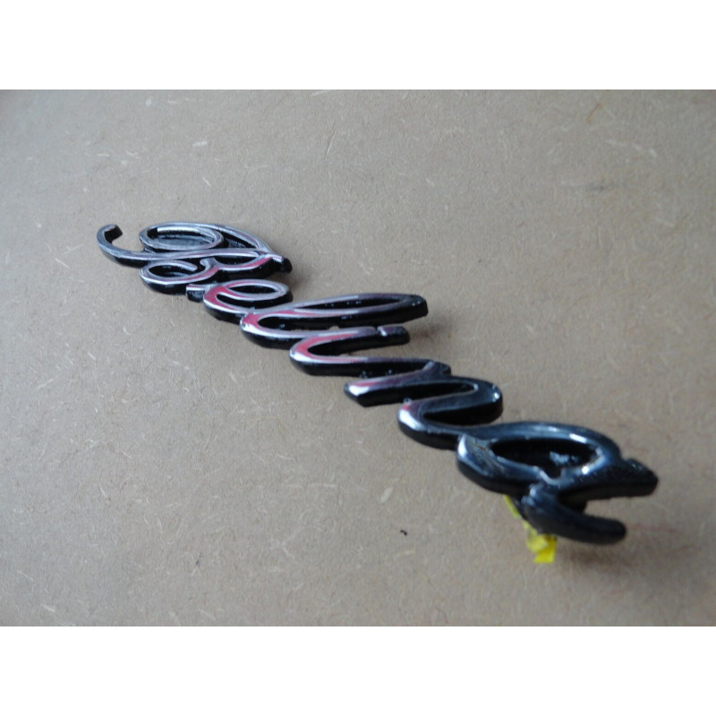 Emblema Traseiro Belina Até 77 Original Restaurado