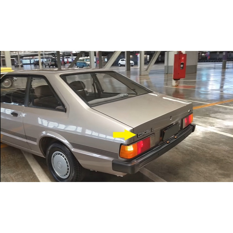 Emblema Traseiro Corcel II Belina II 1985 e 1986 Grande Original Ford Novo