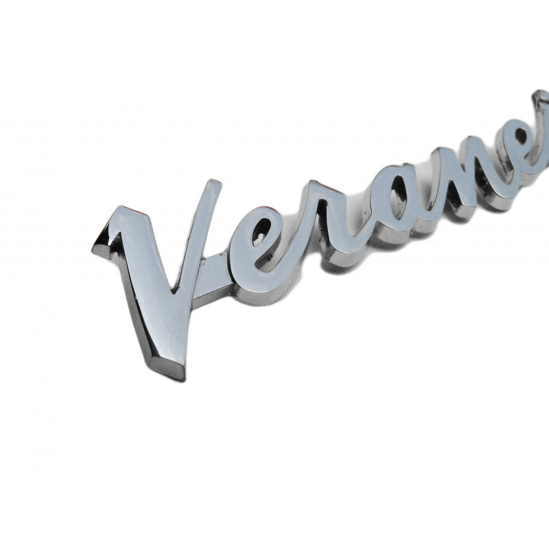 Emblema Veraneio 64 à 88 da Lateral Traseira Original GM Usado 