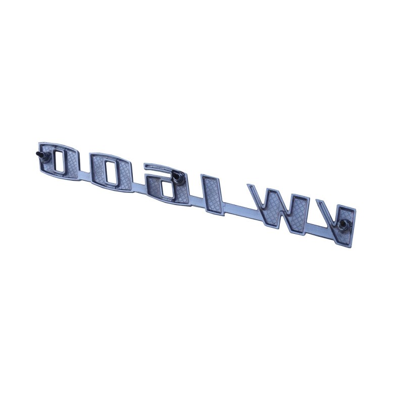 Emblema VW 1600 Cromado Variant Brasilia Karmann Ghia Zé do Caixão TL