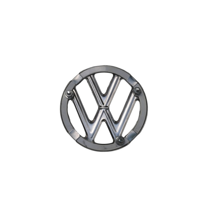 Emblema VW Capô Painel Frontal Novo Alumínio