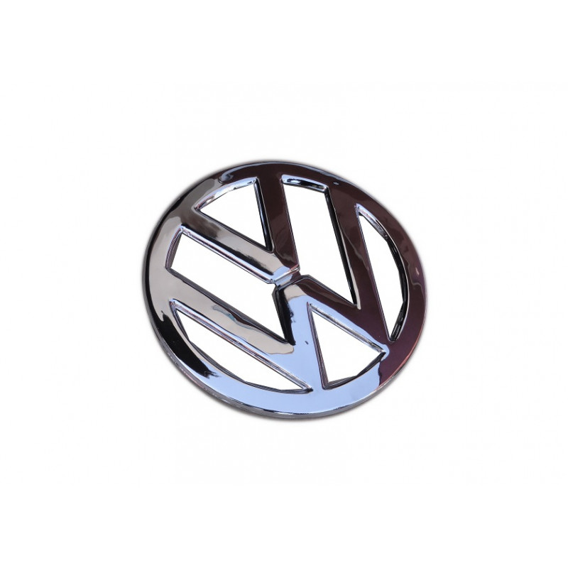 Emblema VW Frontal Frente Kombi Corujinha até 75 Cromado Usado 