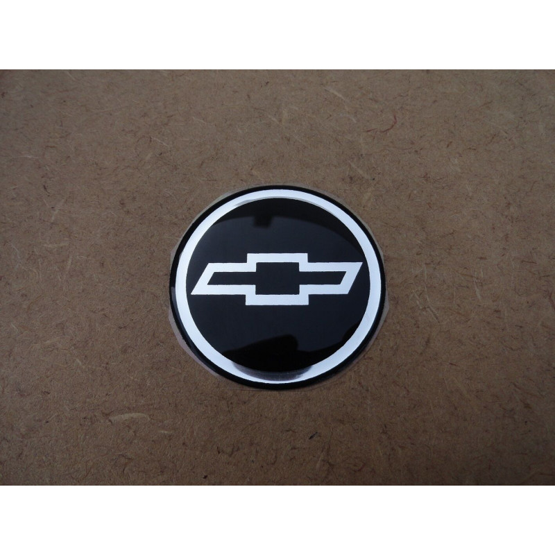 Emblema Calota Adesivo Chevrolet Resinado 48mm - Jogo