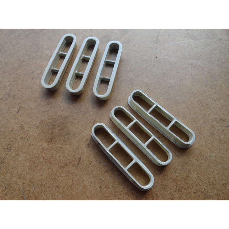 Difusor de Ar Interno Bege Entrada Saida Acabamento Fusca Brasilia Variant TL – Jogo