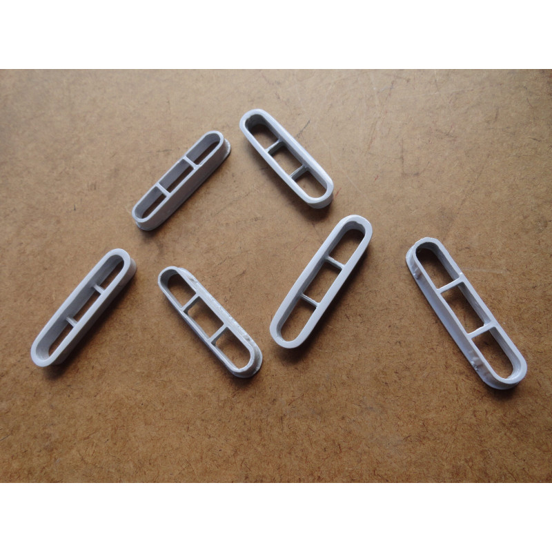 Difusor de Ar Interno Branco Entrada Saida Acabamento Fusca Brasilia Variant TL – Jogo