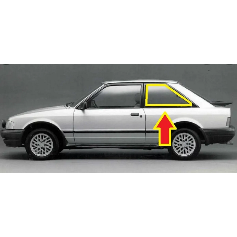 Escort - Borracha Janela Lateral Móvel