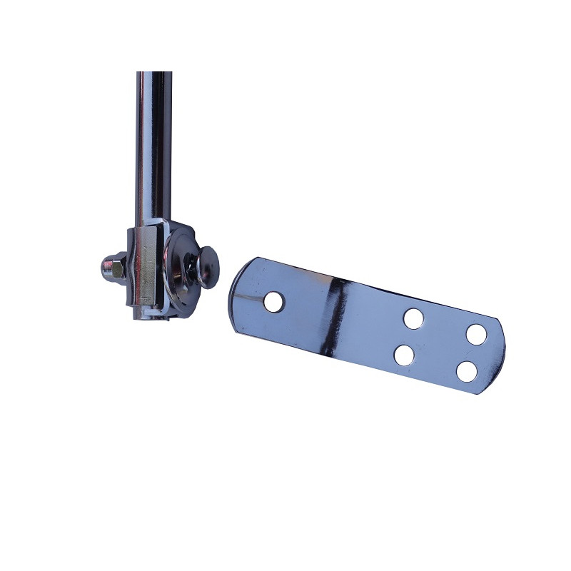 Retrovisor Externo F-100 1953 a 1971 15cm Cromado - Par