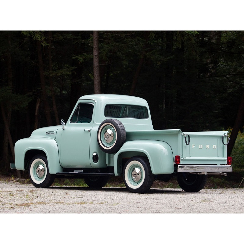 Retrovisor Externo F-100 1953 a 1971 15cm Cromado - Par