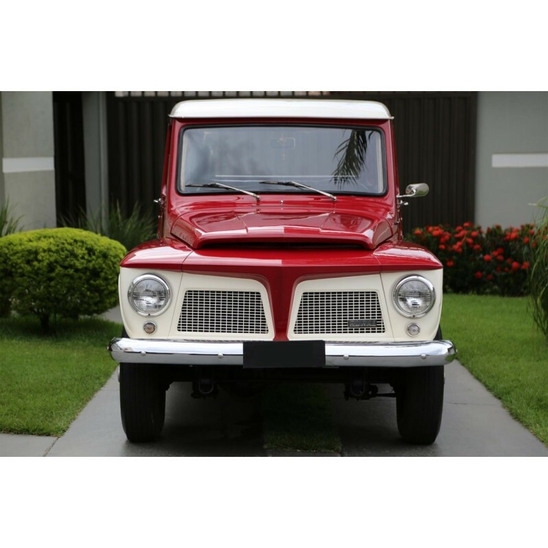 Retrovisor Externo Willys Ford Rural - Unitário