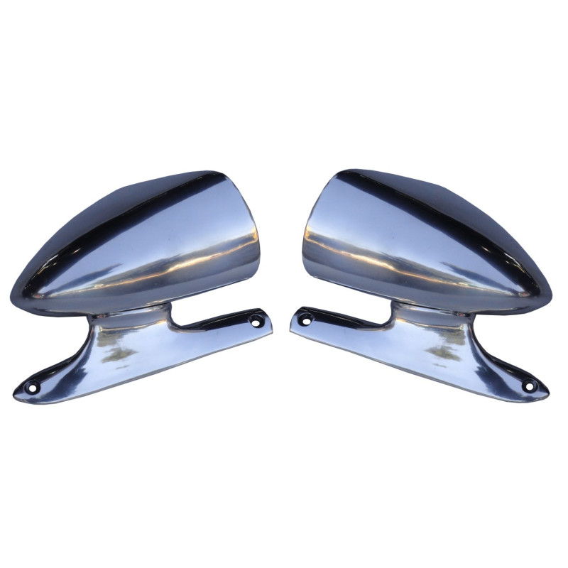 Retrovisor Externo Aluminio Polido Maverick GT - Par