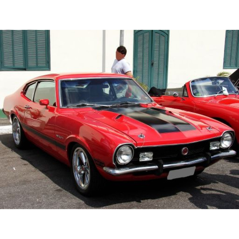 Retrovisor Externo Aluminio Polido Maverick GT - Par