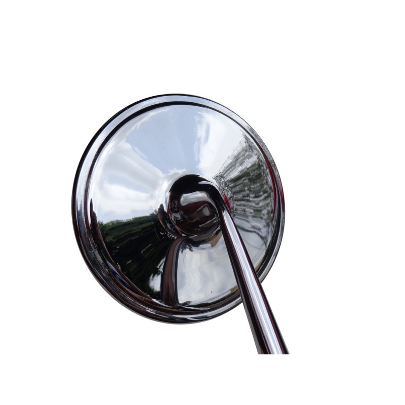 Retrovisor Externo Esquerdo Inox Chevrolet Opala e Caravan até 1979 - Unitário