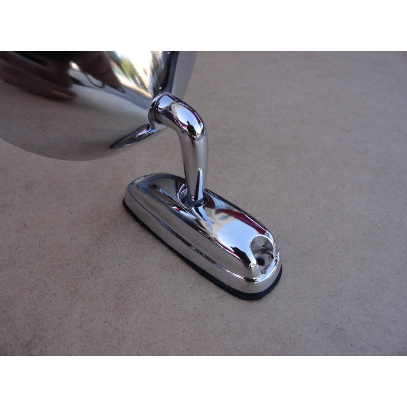 Retrovisor Externo Fiat 147 Cromado - Par