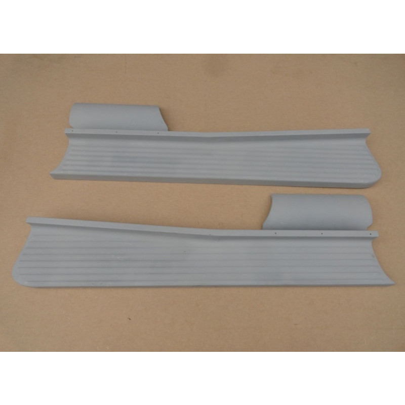 Caçamba C/ Saia Americana Paralama e Estribos Boca de Sapo Bagre - Kit