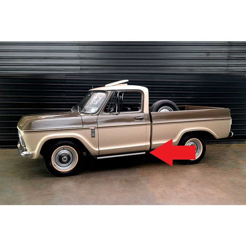 Estribo Lateral C-14 C-10 D-10 Padrão Original S/ Acessórios - Par