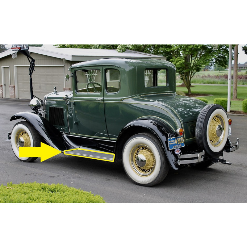 Estribo Lateral Ford A Fordinho 1930 1931 Sem Acessórios Novo - Par