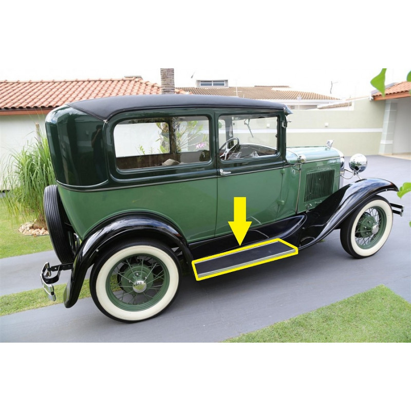 Estribo Lateral Ford A Fordinho 1930 1931 Sem Acessórios Novo - Par