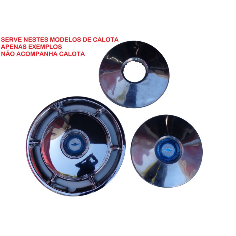 Calota Centro Roda Opala Gran Luxo 1969 a 1974 - Jogo