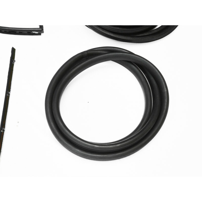 Borracha Kit Jogo F-100 F-1000 72 à 92 Parabrisa P/ Friso Inox Vigia Porta Canaleta 