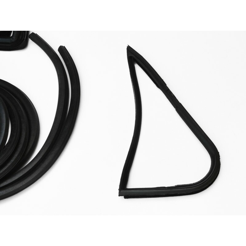 Borracha Kit Jogo F-100 F-1000 72 à 92 Parabrisa P/ Friso Inox Vigia Porta Canaleta 