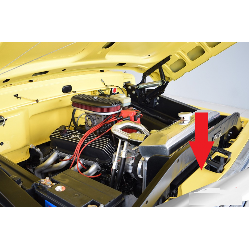 Painel Frontal Superior F-100 F-1000 72 92 Estoque Antigo Chapa Superior 