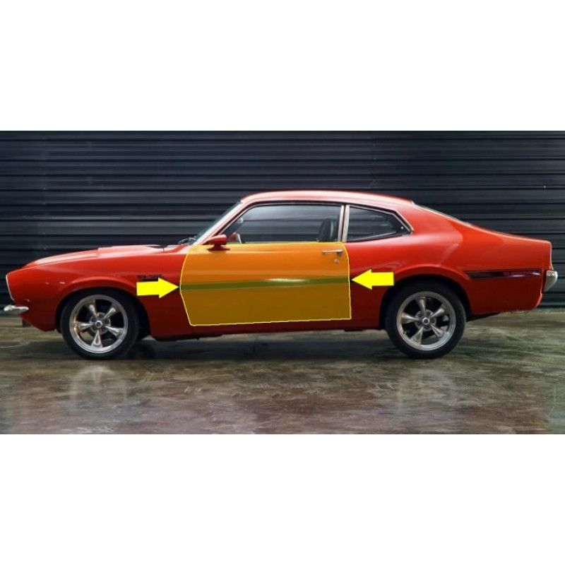 Folha De Porta Esquerda Maverick 2 Portas Nova