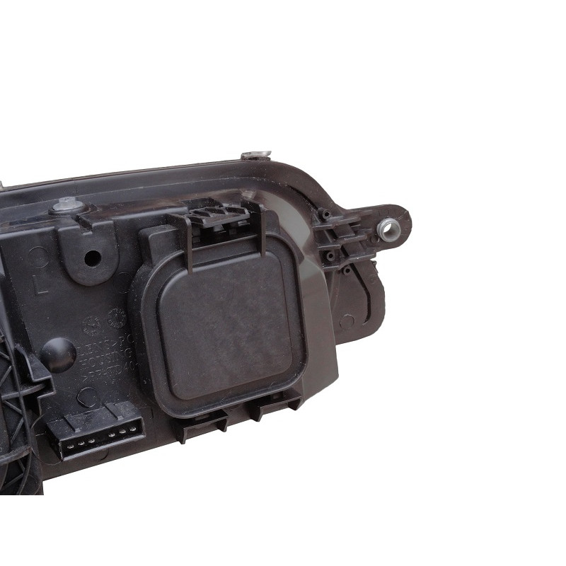 Farol Esquerdo Fiat Palio Siena Strada G2 2001 a 2003 Carcaça Preta Novo