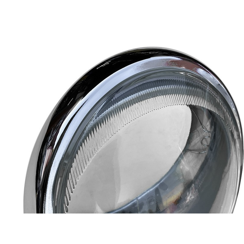 Farol Dianteiro Lente Lisa Vidro Fusca 1956 a 1962 Novo - Par