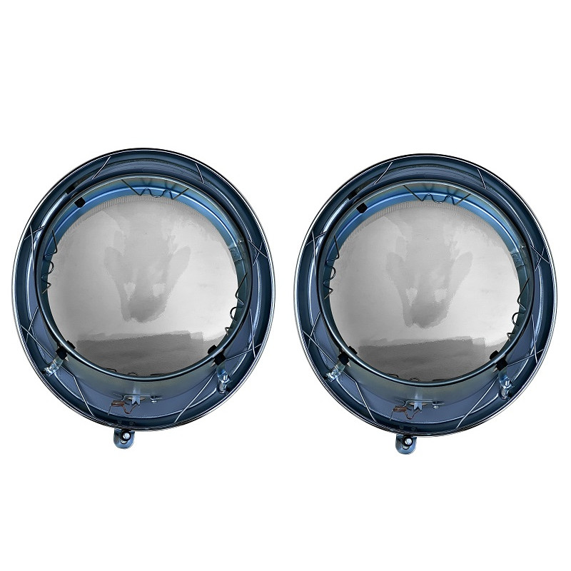 Farol Dianteiro Lente Lisa Vidro Fusca 1956 a 1962 Novo - Par