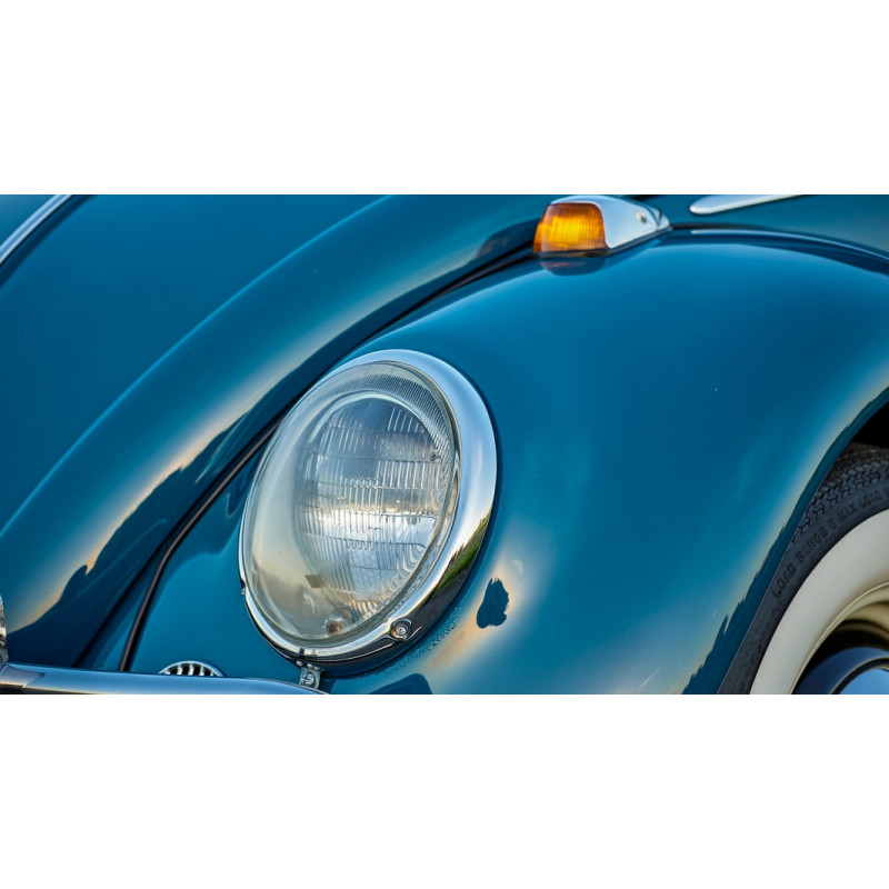 Farol Dianteiro Lente Lisa Vidro Fusca 1956 a 1962 Novo - Par