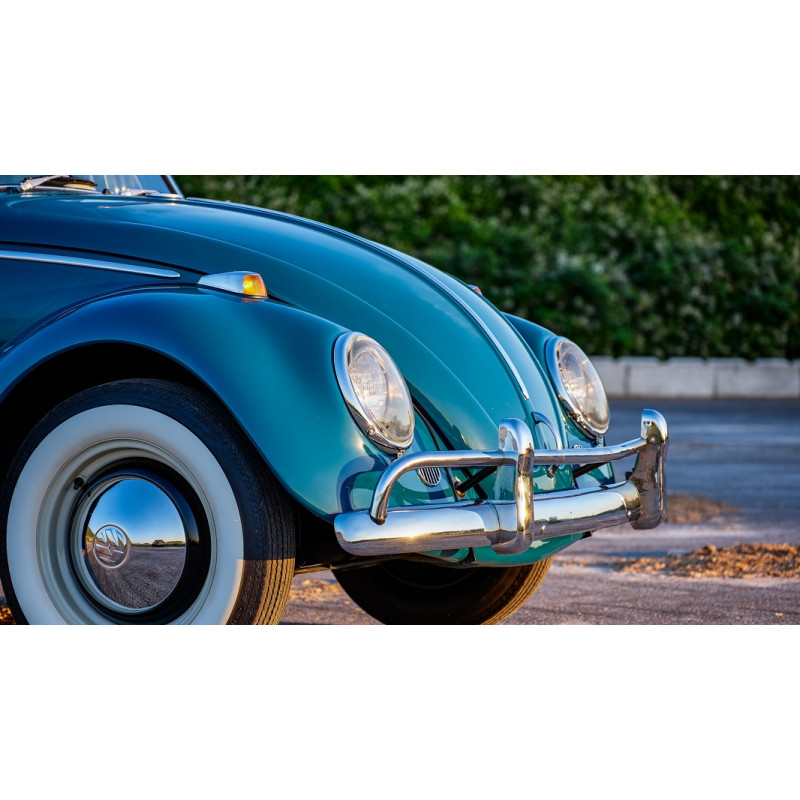 Farol Dianteiro Lente Lisa Vidro Fusca 1956 a 1962 Novo - Par