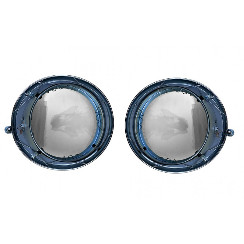 Farol Caminhão Mercedes Benz 1111 1113 1313 Antigo Vidro Novo - Par