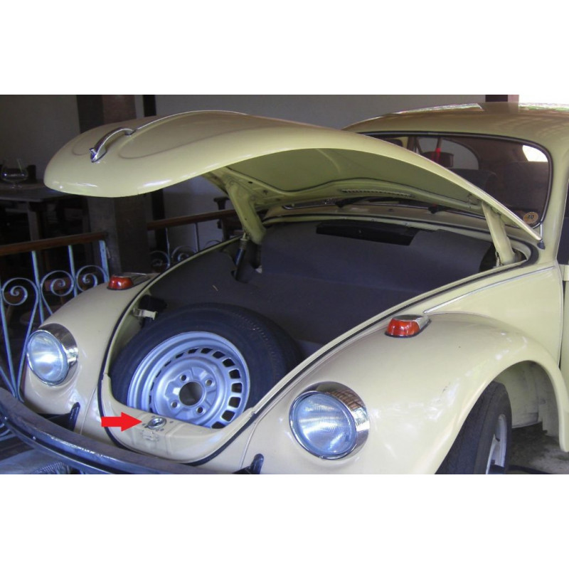 Fechadura Inferior Capô Fusca 70 à 96