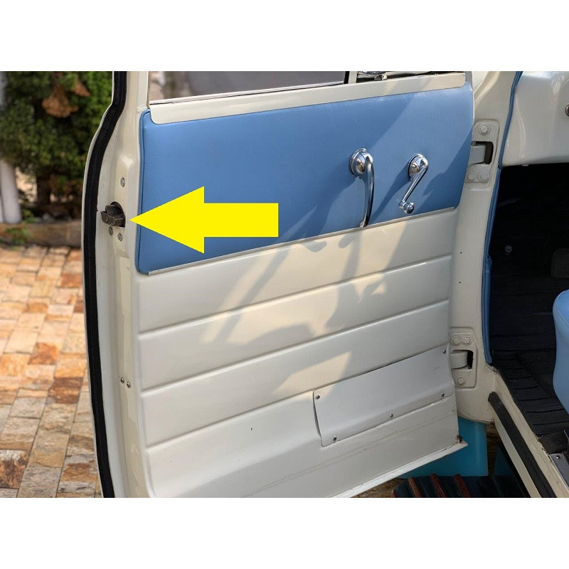 Fechadura Porta Esquerda Chevrolet Brasil 1958 a 1963 Original GM Nova