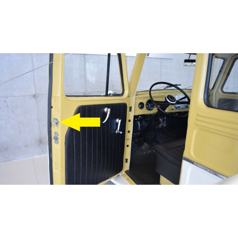 Fechadura da Porta Rural e F-75 Pi Nova Estoque Antigo - Par