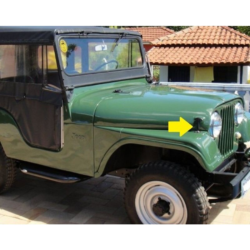 Fecho Capô com Presilha