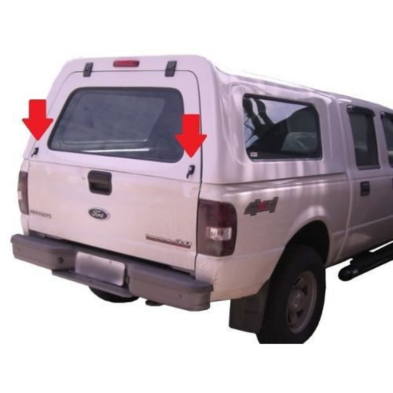 Fecho Externo para Capota Fibra ou Tampão Marítimo - Par