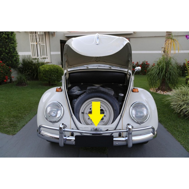 Fecho Fechadura Inferior Capô Dianteiro Fusca até 1970 Nova