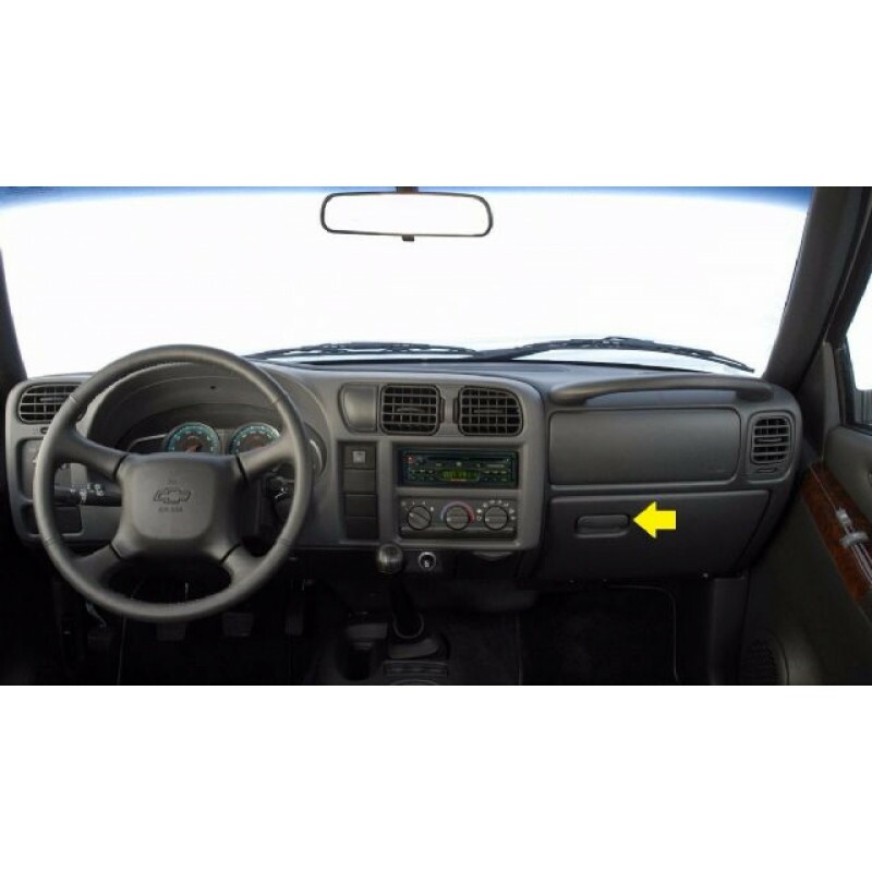 Fecho Porta Luvas Blazer e S-10 96 à 11