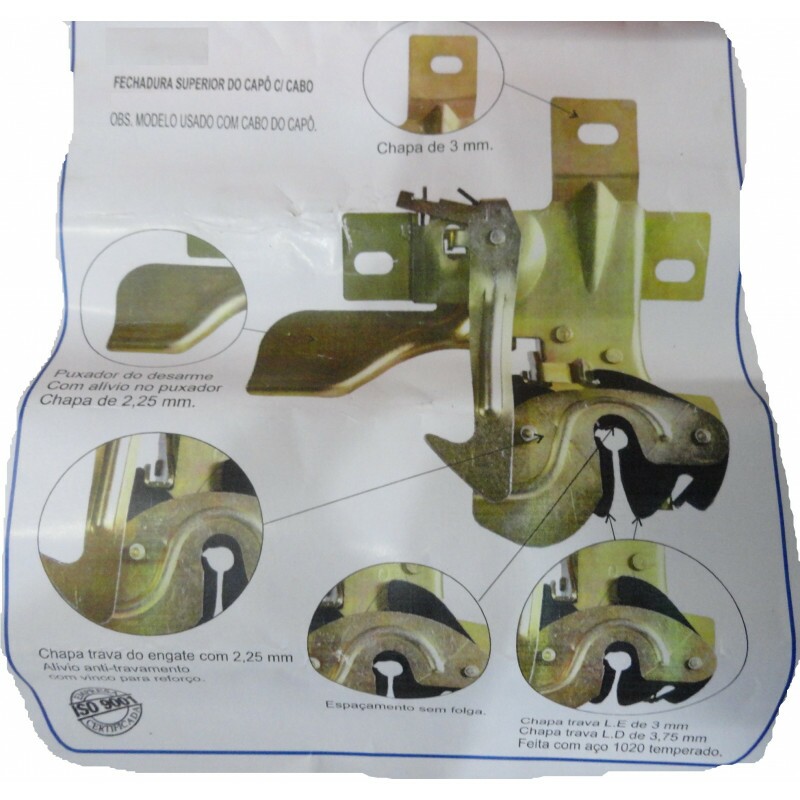 Fecho Capô Superior F-1000 F-4000 89 à 92