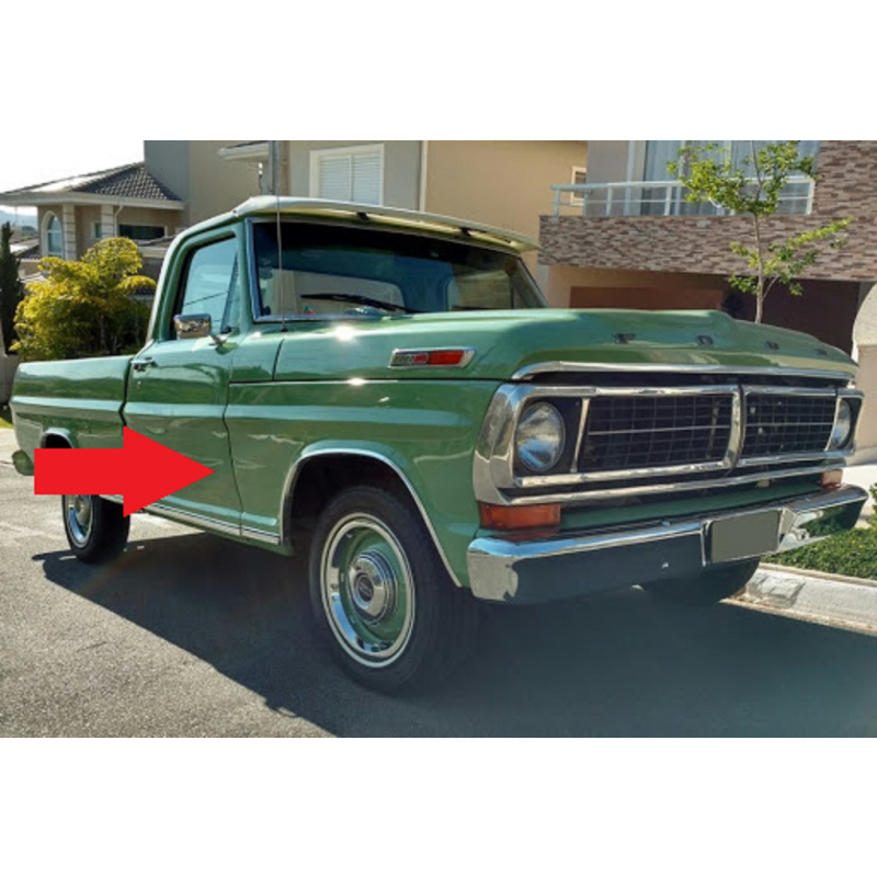 Folha Externa Porta F-100 F-1000 F-4000 72 à 92 Direita