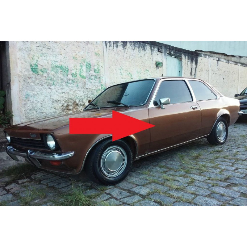 Folha Porta Esquerda Chevette Marajó Hatch 1973 a 1982 Nova