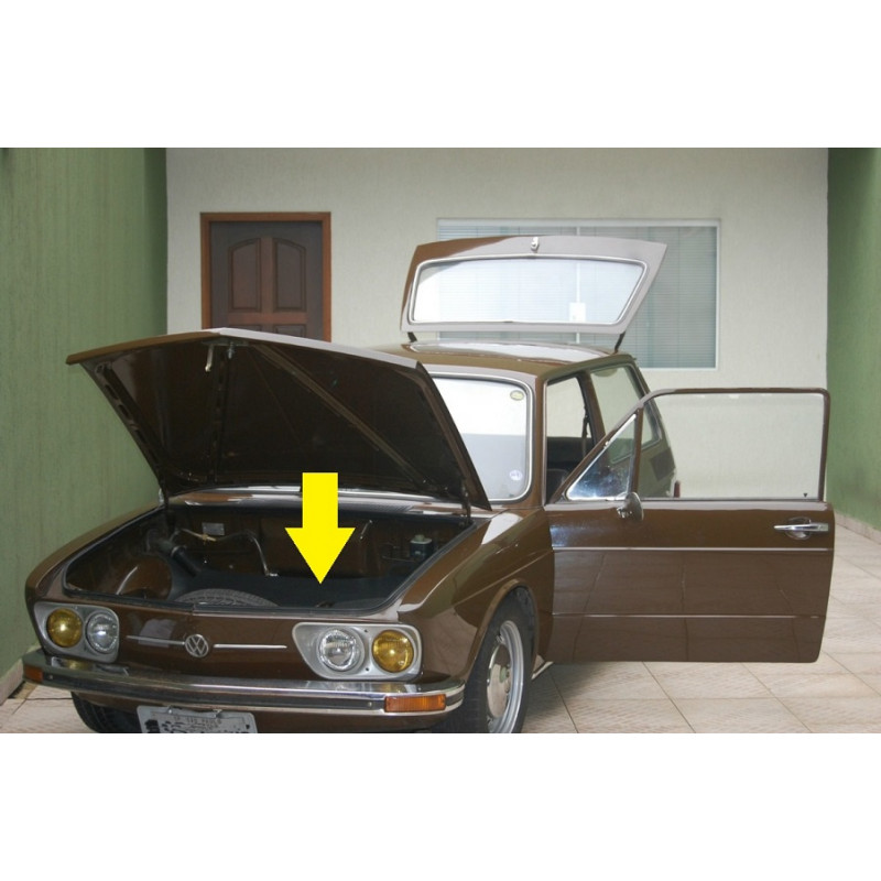 Forro Forração Capô Dianteiro Porta Malas Brasilia Novo