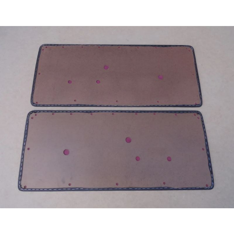 Forro De Porta C-10 Veraneio Caminhões 64 Á 85 Marrom Escuro