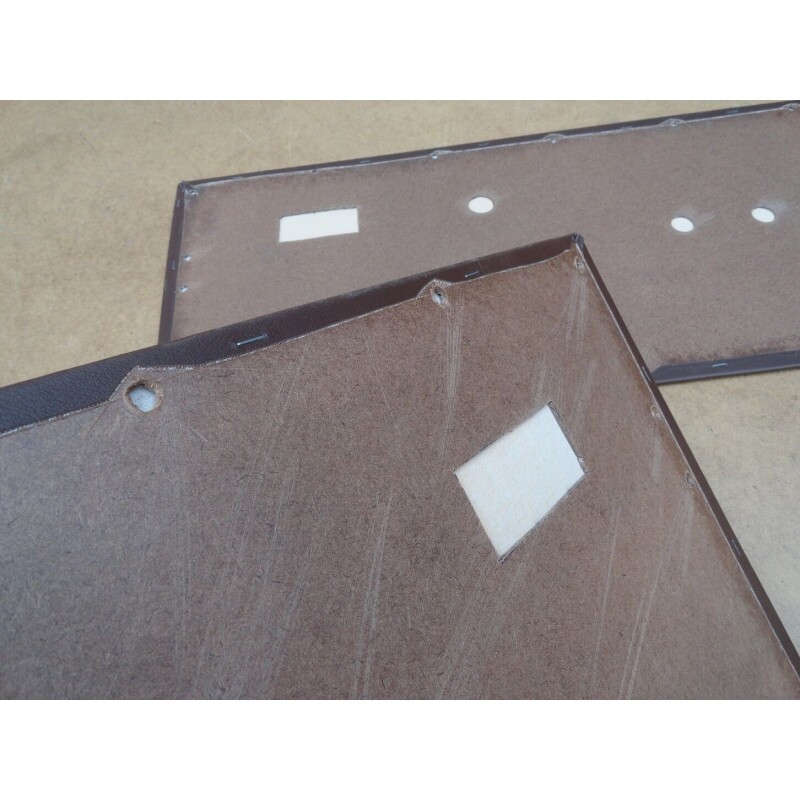 Forro de Porta Corcel II 1978 à 1981 Marrom c/ Jacarandá - Par